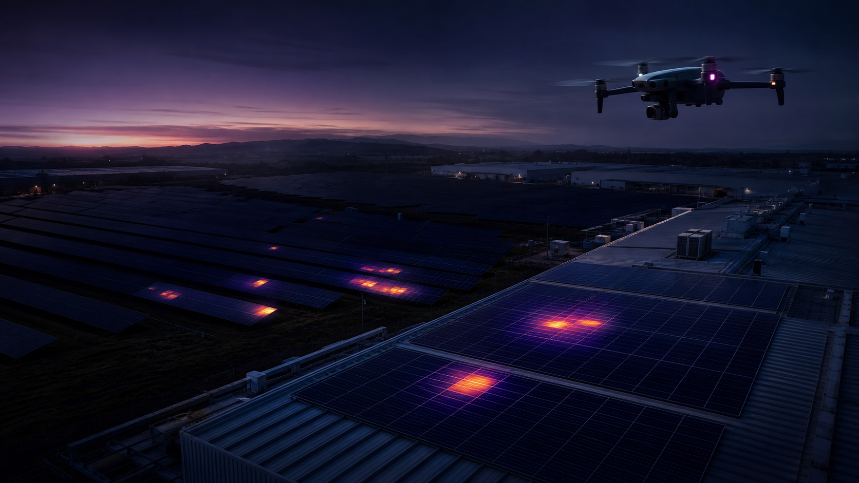 无人机巡检光伏电站的 Solar Insight 场景